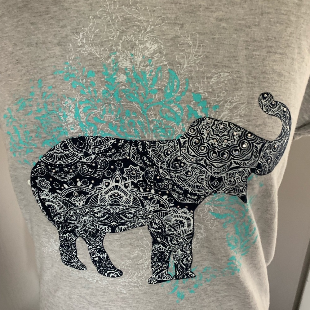 Graphic Elephant Tee-M - Picture 2 of 6